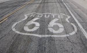 Route 66 in den USA, von Chicago bis Los Angeles