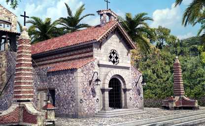 Künstlerdorf Altos de Chavon in der Dominikanischen Republik
