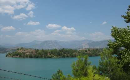 Landschaft im Innenland der Türkei