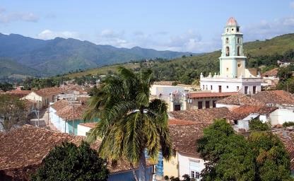 Blick auf Villa de la Santisima Trinidad auf Kuba