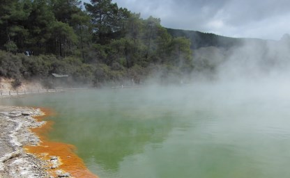 Thermalgebiet Rotorua auf der Nordinsel Neuseelands