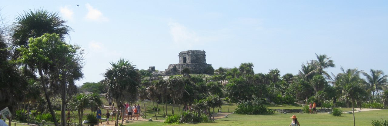 Mayastätte in Tulum