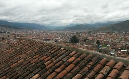 Über den Dächern von Cusco, Peru