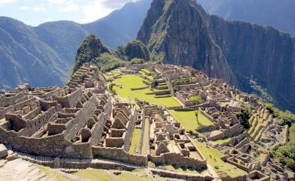 Tempel Machu Picchu, Peru
