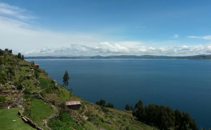 Reiseziele Südamerika's - Bergsee in den Anden, Peru