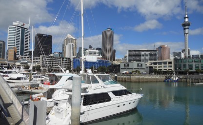 Hafen in Auckland