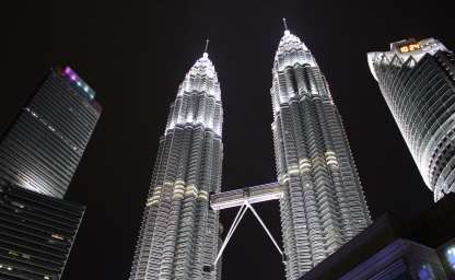 Petronas Towers in Kuala Lumpur