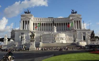 Nationaldenkmal Monumento a Vittorio Emanuele II in Rom