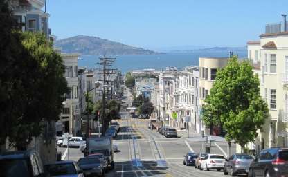 Straßen in San Francisco